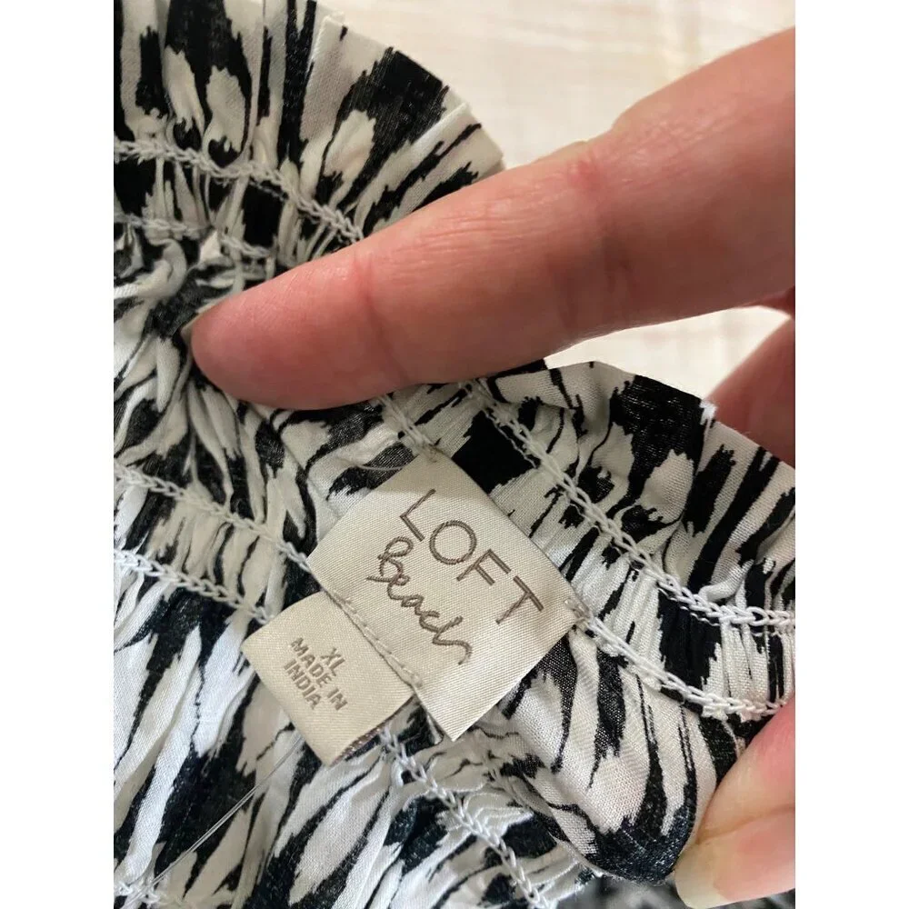 NWT Loft Beach Women's Speckled Beach Top (ONLY) - XL - Picture 8 of 12